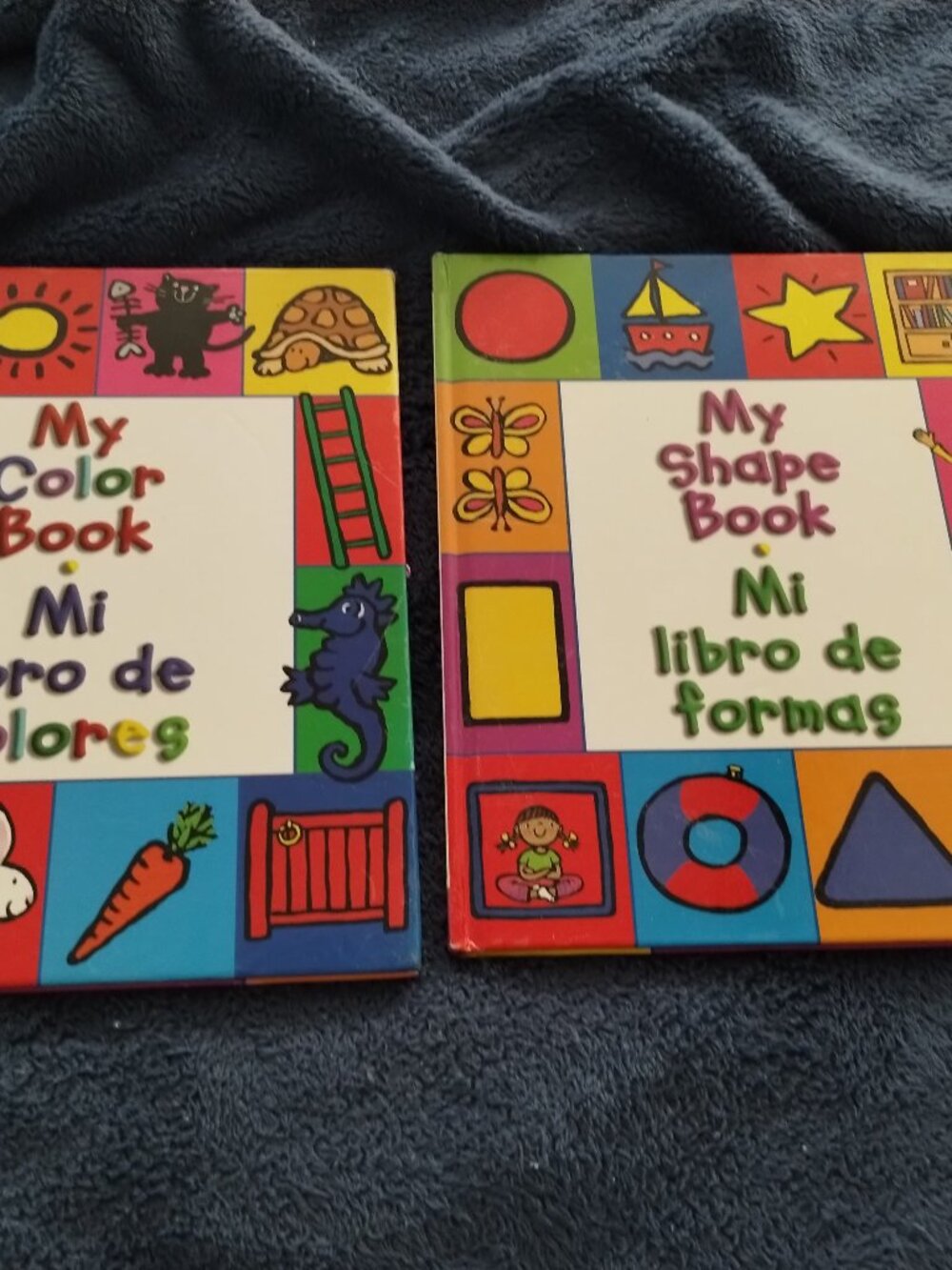 Spanish books( hardcover),lot of 2